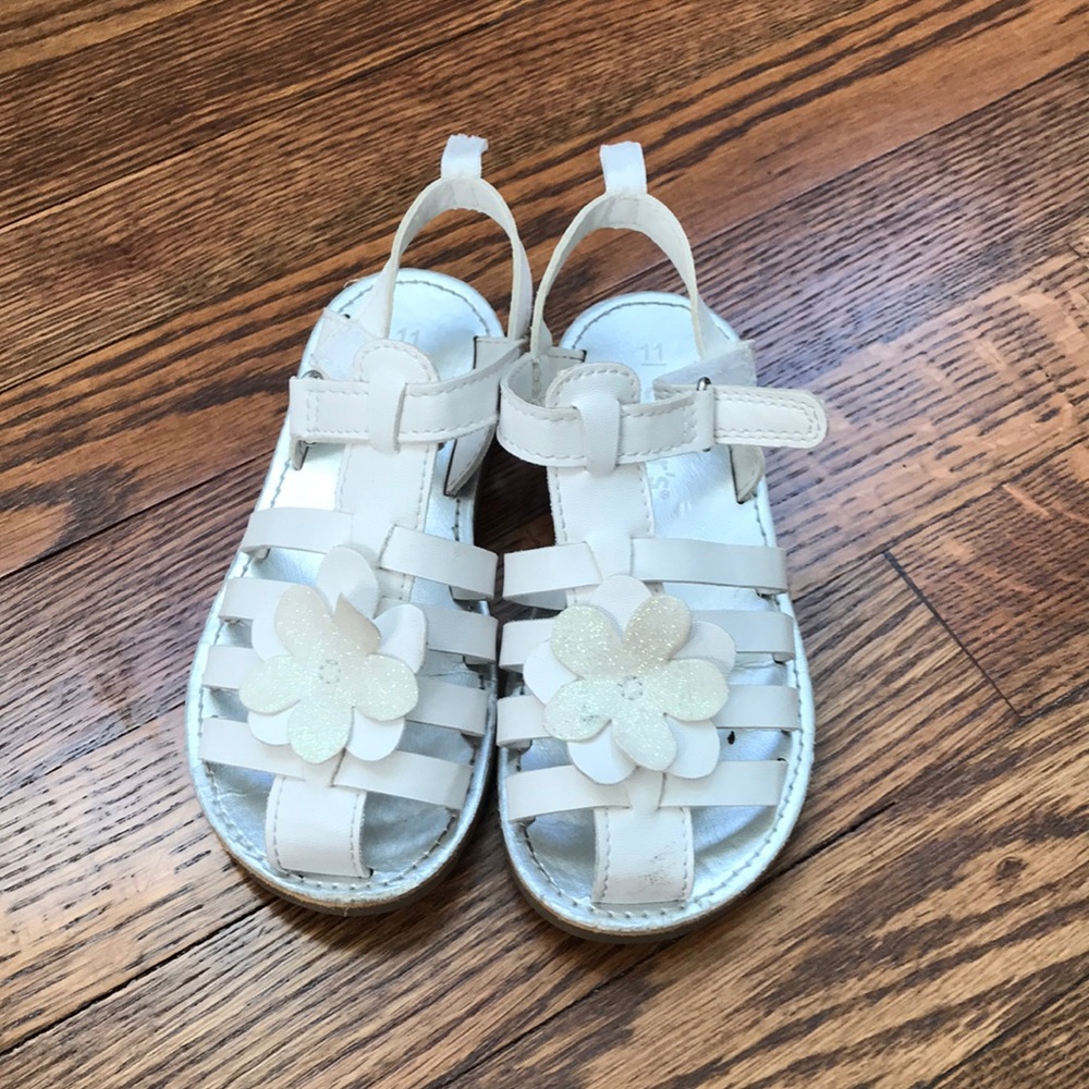 Carters White Sandals